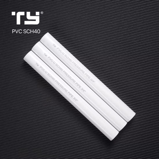 Tubo de plástico padrão ASTM D2466 (plástico PVC CPVC PPR)