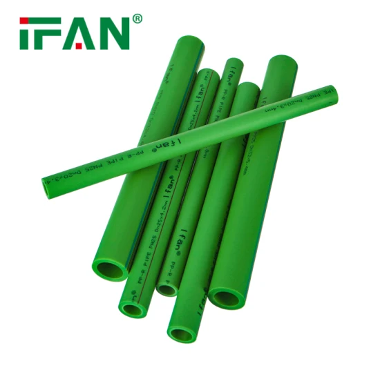 Ifan OEM ODM fábrica tubo de plástico verde tubo PPR para abastecimento de água