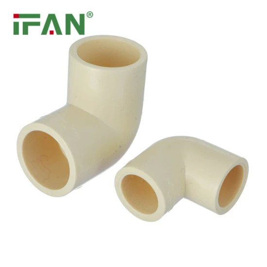 Encaixe de tubulação do PVC do soquete de cotovelo de Ifan UPVC ASTM 2466 Pn25 UPVC